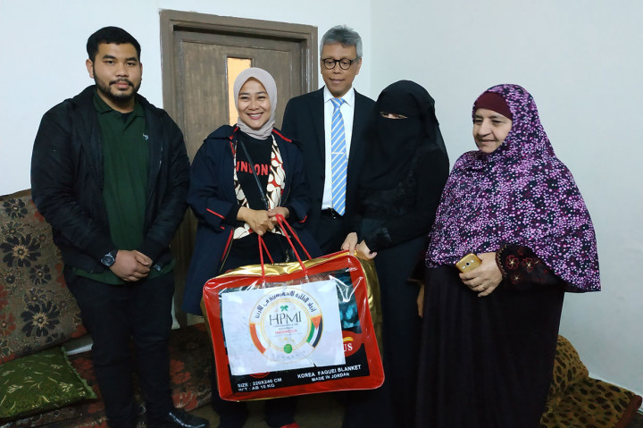 Indonesia Beri Bantuan Sembako untuk Pengungsi Suriah