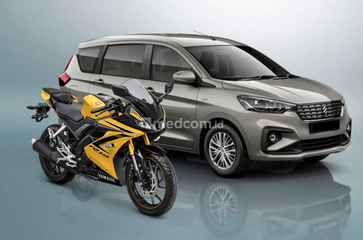 Yamaha R15 dan All New Ertiga jadi yang Terbaik Versi Otomotif