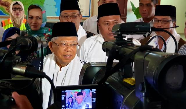 Ma'ruf: Jokowi Lebih Berpengalaman di Bidang Pertahanan