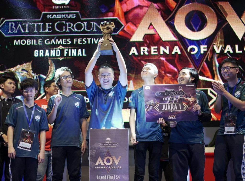 Tim EVOS Esports divisi Arena of Valor.