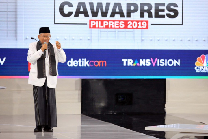 Ma'ruf Belum Pikirkan Susunan Kabinet