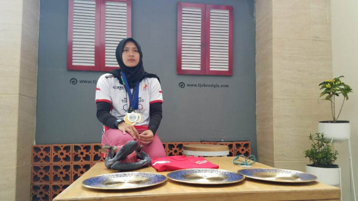 Aries Susanti Bertekad Bawa Indonesia Lolos Olimpiade Lewat Panjat Tebing