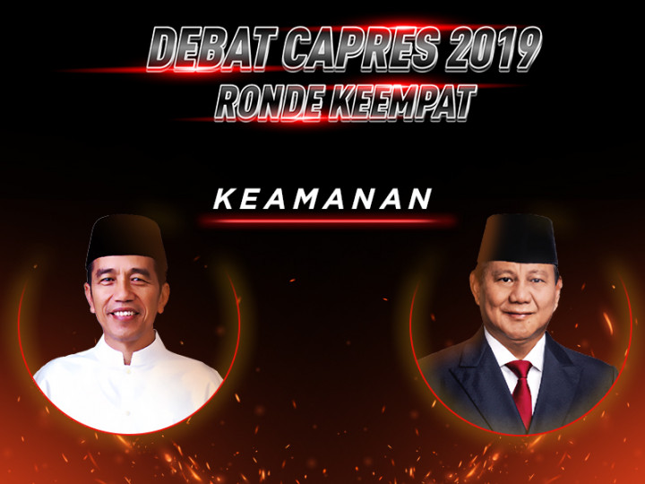 Debat Capres 2019 Ronde Keempat Tema Keamanan