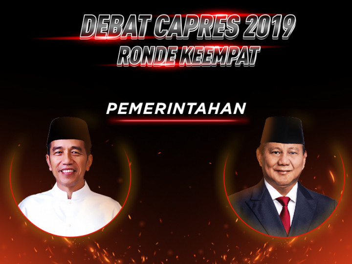 Debat Capres 2019 Ronde Keempat Tema Pemerintahan