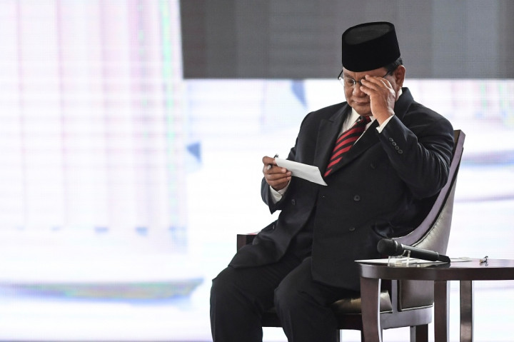 Prabowo `Semprot` Penonton Debat