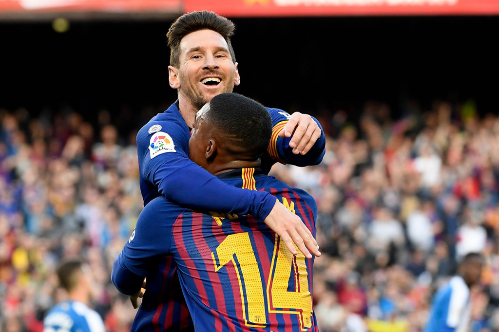 Brace Lionel Messi Bawa Barca Menang Atas Espanyol