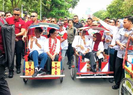 Duet Jokowi-JK di Makassar Bukti Persahabatan Sejati