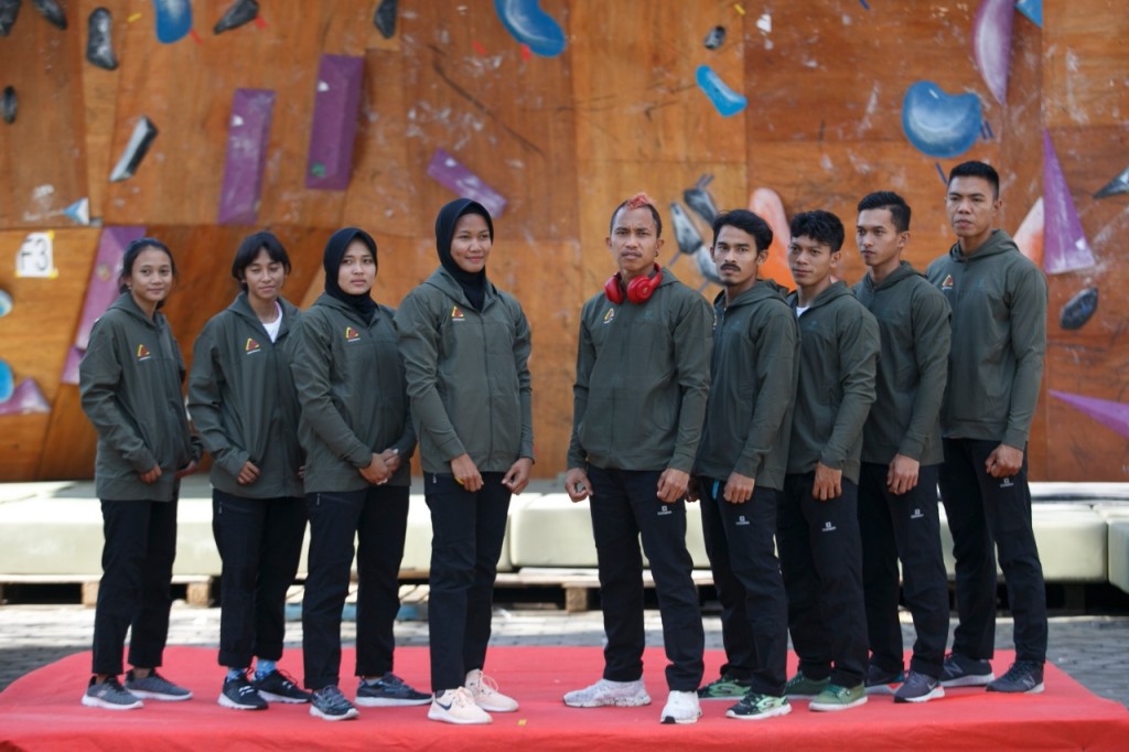 Atlet panjat tebing Indonesia (Humas FPTI)