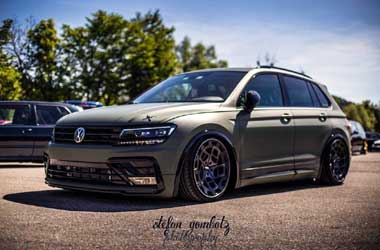 Volkswagen Tiguan Makin Ganteng dengan Aliran Lowrider