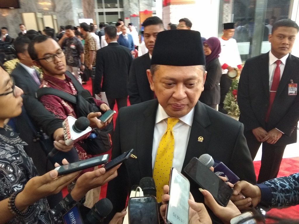 Ketua DPR RI Bambang Soesatyo - Medcom.id/Whisnu Mardiansyah. 