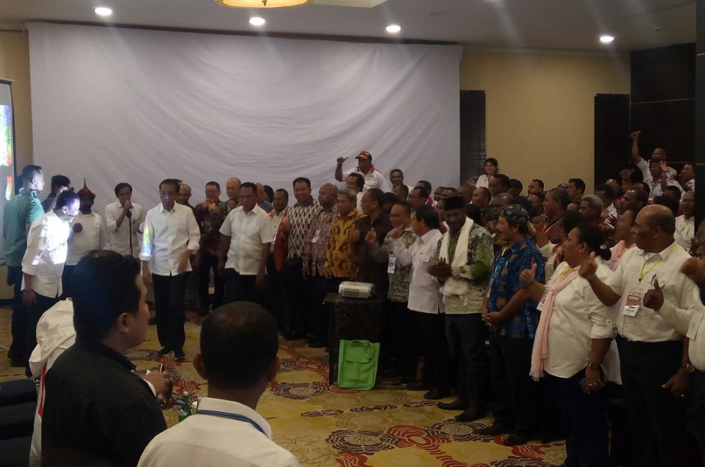 Jokowi Ingin Rebut 85 Persen Suara di Papua