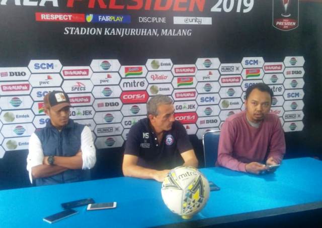 Arema Akan Bombardir Lini Belakang Kalteng Putra