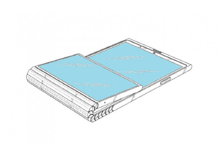 Lenovo Patenkan Ponsel Layar Terlipat dari Belakang