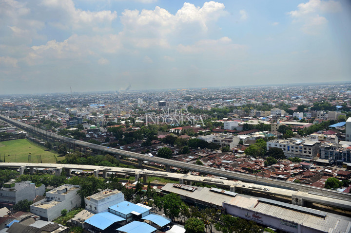Proyek Jalur Layang KA Bandara Terus Dikebut