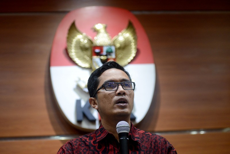 Juru Bicara Komisi Pemberantasan Korupsi Febri Diansyah. Foto: MI/Susanto.