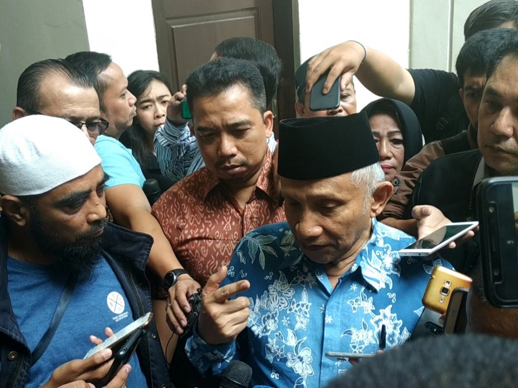  Ketua Dewan Kehormatan Partai Amanat Nasional (PAN), Amien Rais. (Medcom.id/Ilham Pratama)