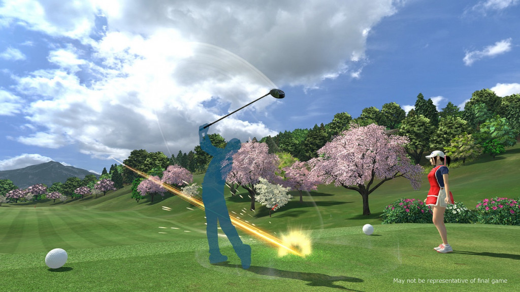 Game Everybody's Golf VR.