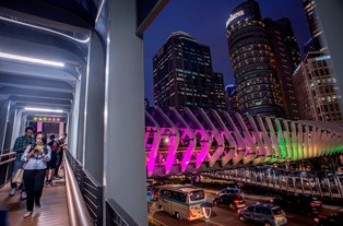 JPO Pasar Minggu Akan Dibuat Futuristis