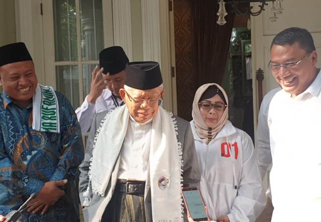 Ma'ruf Sebut Ada Upaya Delegitimasi KPU