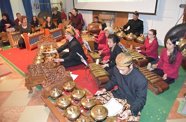 Penampilan Gamelan Indonesia di Wina Memukau Banyak Pengunjung