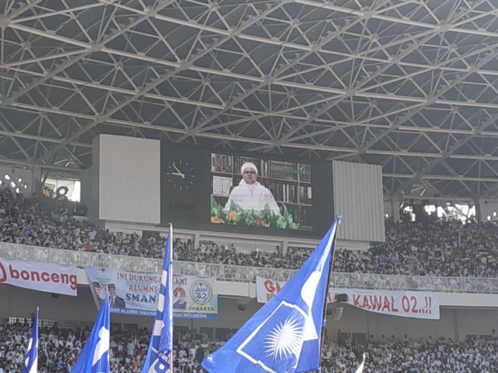 Rizieq Shihab Muncul di GBK