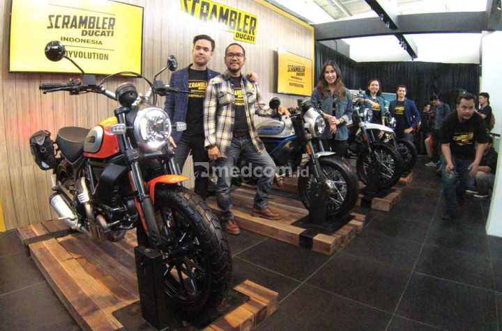 Empat Varian Baru Scrambler, 'Mengaspal' di Indonesia