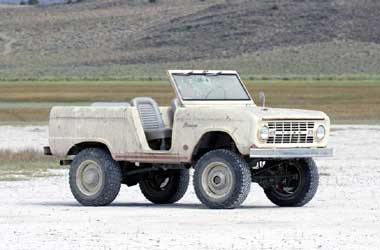 Gaya Klasik Restomod Bronco BR Derelict