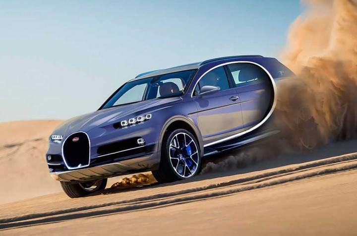SUV Bugatti Tak Gunakan Platform VW Group