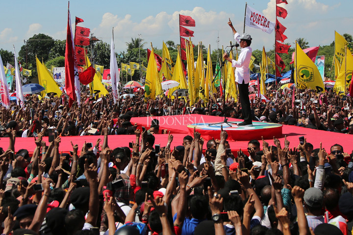 Jokowi Optimis Raih 80 Persen Suara di NTT