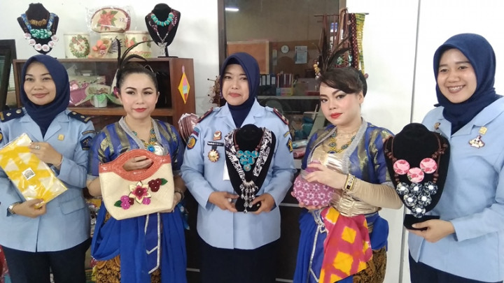 Warga Binaan Lapas Perempuan Yogyakarta Dilatih Mandiri