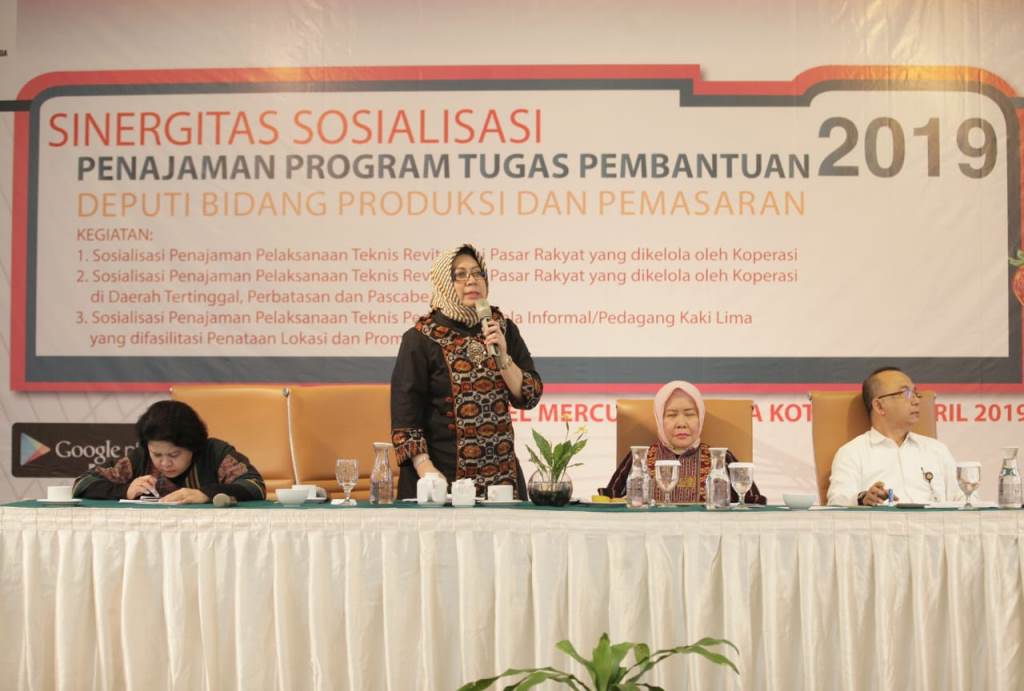 Staf Ahli Menkop dan UKM Herustiati (Foto:Dok.Kemenkop UKM)