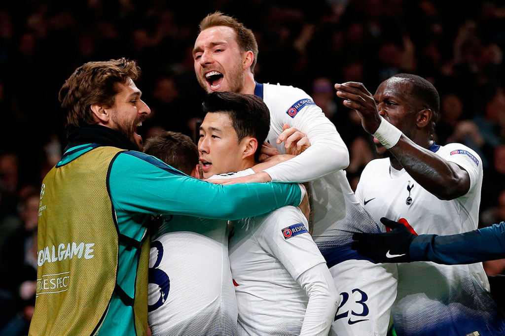 Son Bawa Spurs Tekuk city