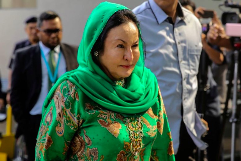 Datin Seri Rosmah Mansor didakwa lagi atas dugaan korupsi proyek hibrida tenaga surya. (Foto: AFP).