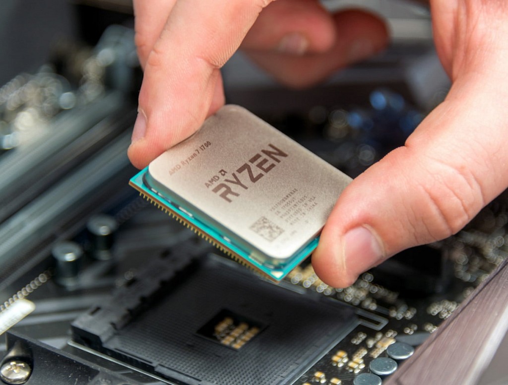 Prosesor AMD Ryzen.