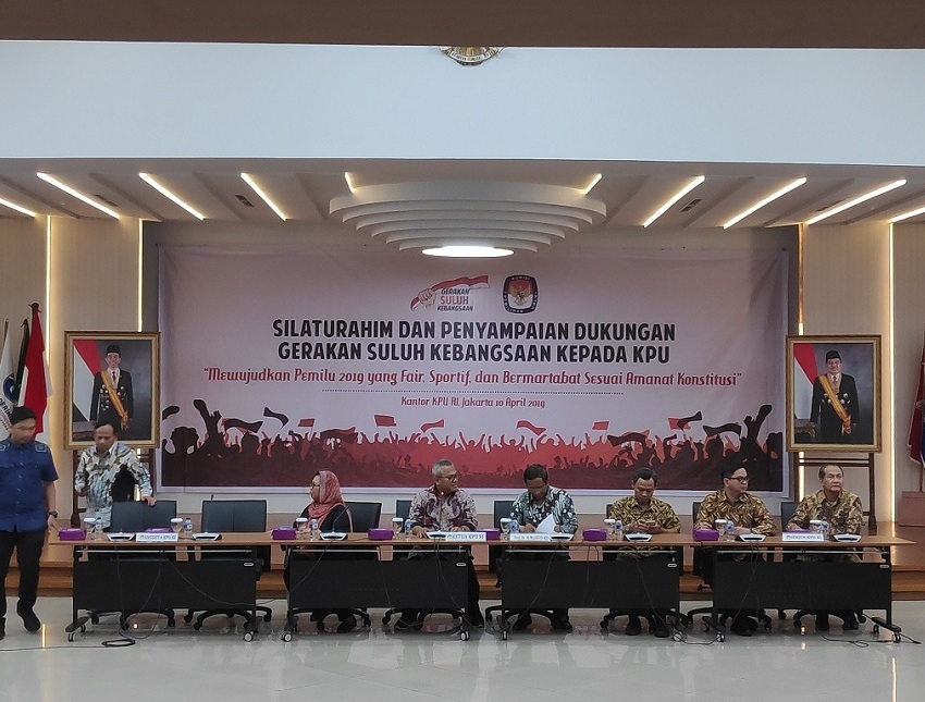 Suluh Kebangsaan Dukung KPU