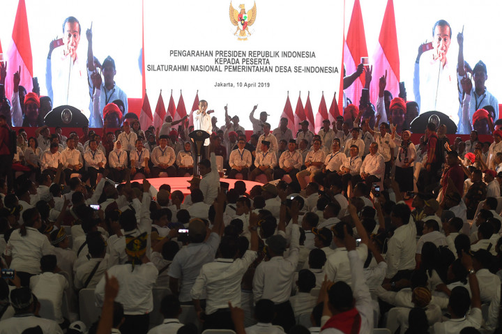 Jokowi Temui Ribuan Kepala Desa Se-Indonesia