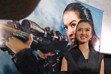 Police Evo, Film Laga Pertama Raline Shah