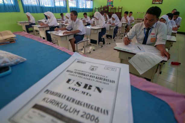 Pascasoal 'Banser NU', USBN Bahasa Indonesia di Garut Diulang