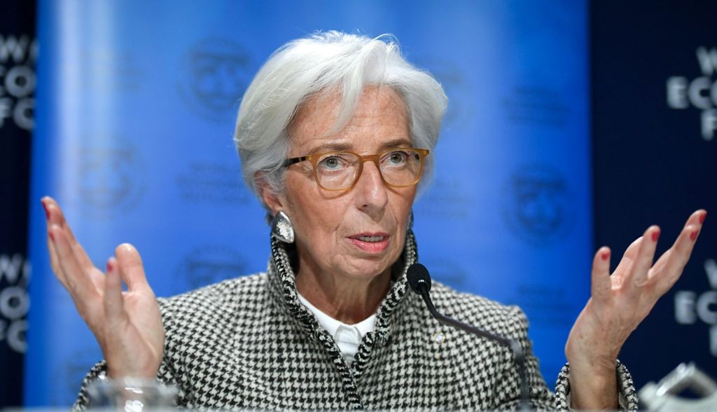 Direktur Pelaksana IMF Christine Lagarde (FOTO: AFP)