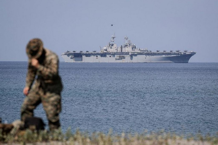 Kapal Perang AS Berlayar di Laut China Selatan