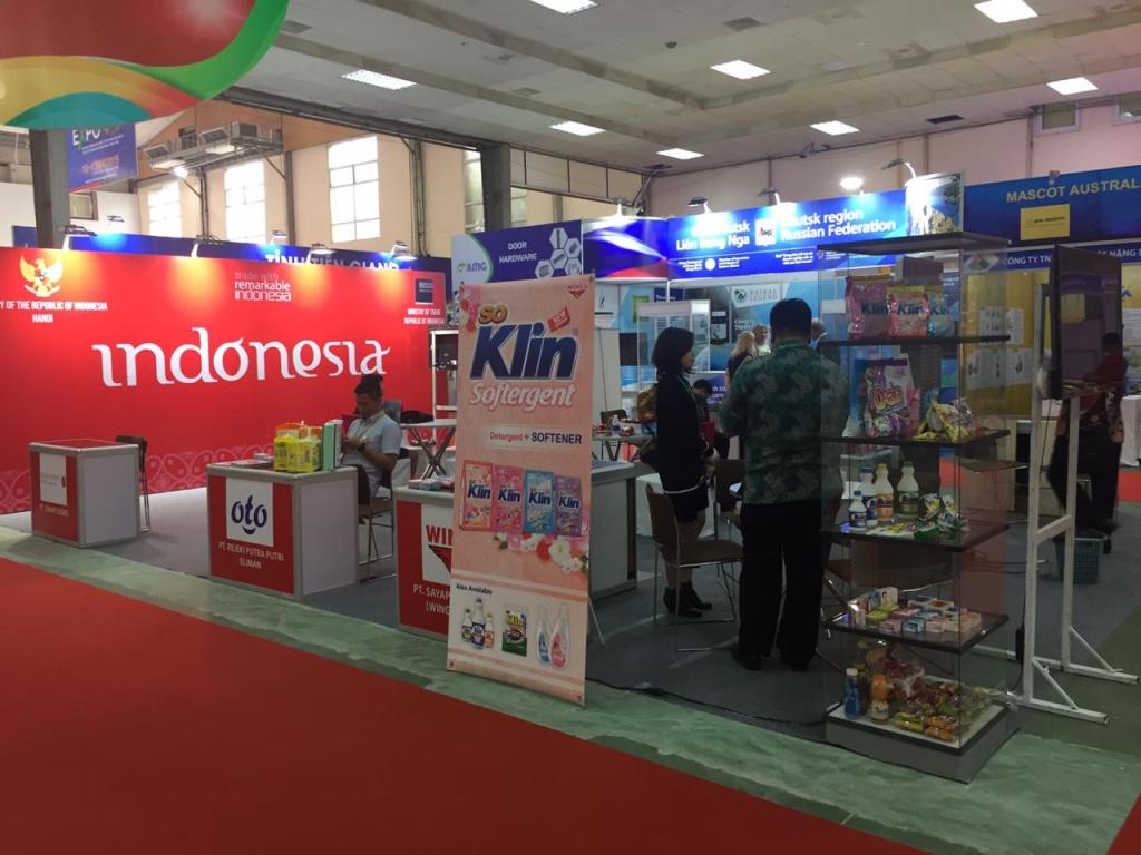 Pavilion Indonesia di Vietnam Expo. (Foto: Dok. KBRI Hanoi)