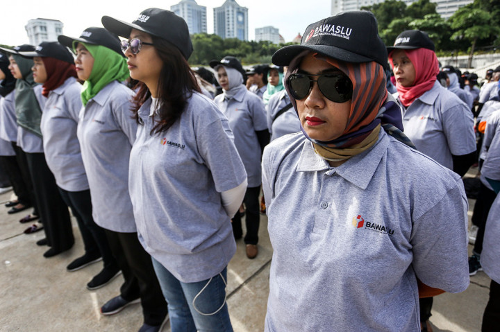 Bawaslu Gelar Apel Patroli Pengawasan Anti Politik Uang