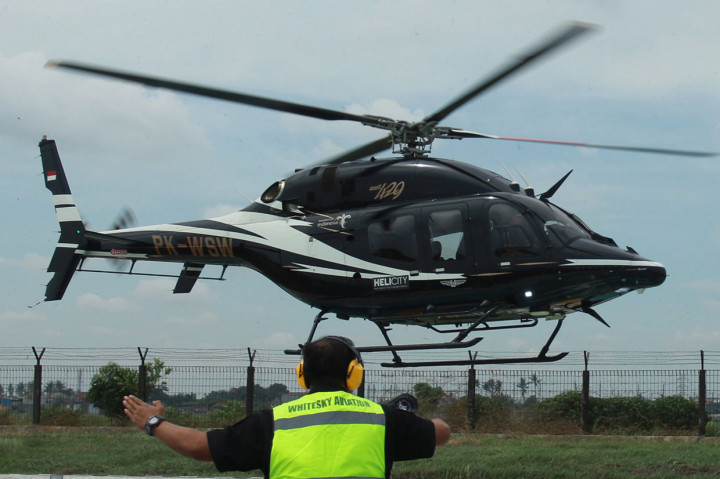 Terminal Helikopter Soekarno Hatta Siap Beroperasi