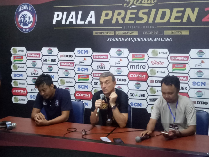 Pelatih Beberkan Kunci Kemenangan Arema