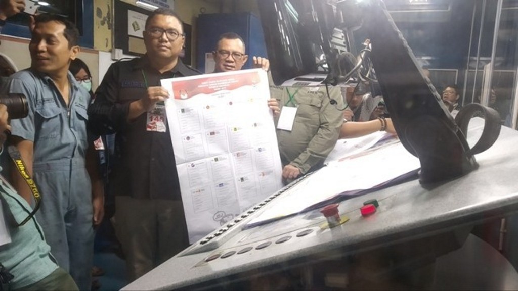 Cara KPU Mengenali Surat Suara Asli