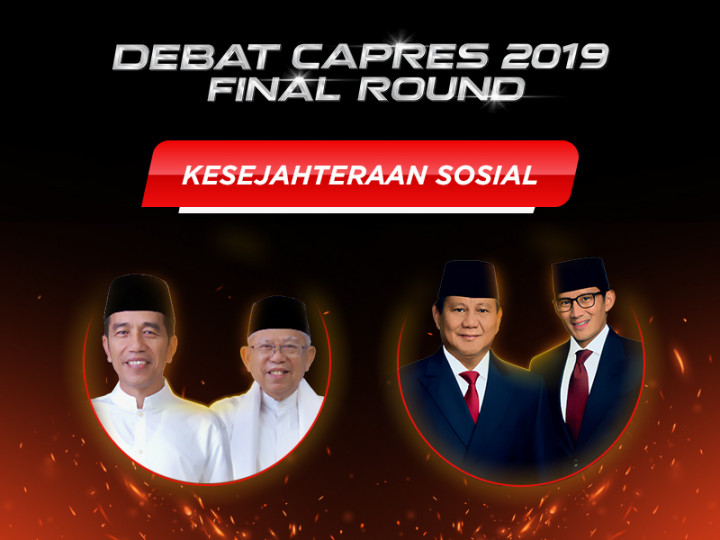 Debat Capres 2019 Final Round Kesejahteraan Sosial