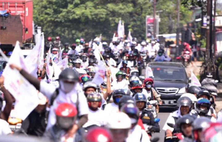 Ribuan Buruh Berpartisipasi Putihkan GBK