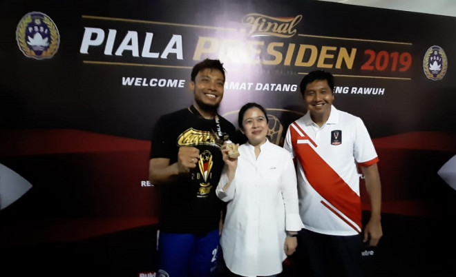 Ketua Steering Committe (SC) PIala Presiden 2019 Maruarar Sirait (kanan) (Istimewa)