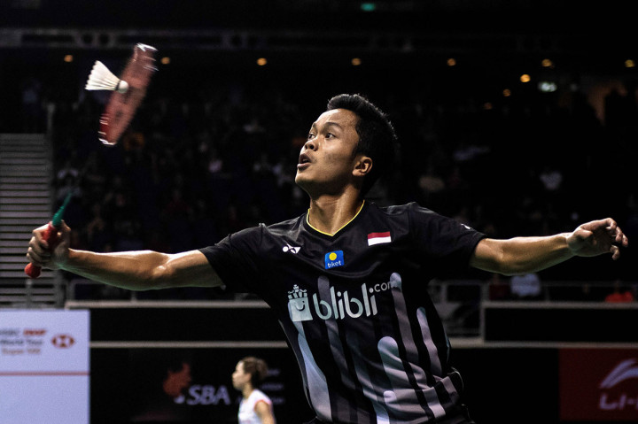 Anthony Ginting ke Final Singapura Open