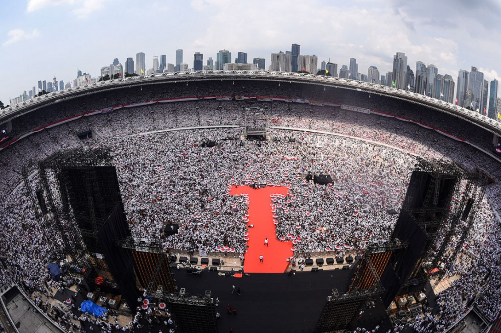 Konser Putih Bersatu (Foto: Antara)